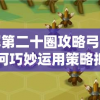 详解第二十圈攻略弓箭手：如何巧妙运用策略抵挡敌方冲击，确保阵地防线不崩溃
