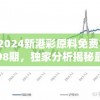 2024新港彩原料免费198期，独家分析揭秘最新趋势，可信赖的预测工具！
