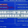 马会传真2024澳门第10期,探索新趋势掌握未来资讯_交流版.3.773