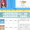 探索世界弹射物语wiki：详细解读角色背景故事，技能属性与游戏攻略全方位指南