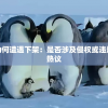 探讨企鹅侦探为何遭遇下架：是否涉及侵权或违规内容引发网友热议