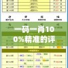 一码一肖100%精准的评论,定量解答解释落实_Deice.3.196