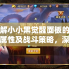 详解小小黑觉醒面板的各项属性及战斗策略，深度探索萌新玩家如何一步步提升实力