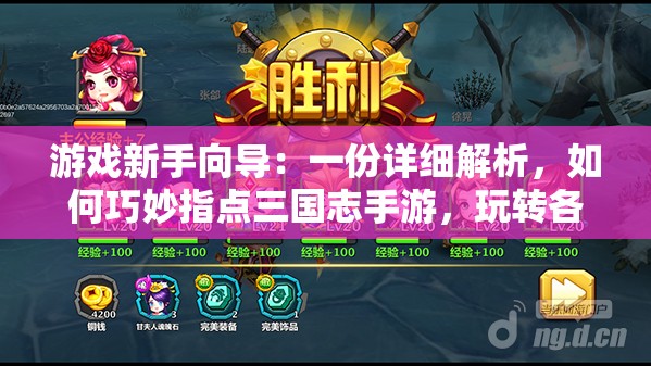 游戏新手向导：一份详细解析，如何巧妙指点三国志手游，玩转各类战局挑战