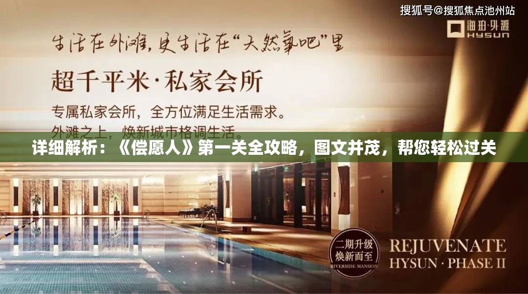 详细解析：《偿愿人》第一关全攻略，图文并茂，帮您轻松过关