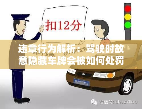 违章行为解析：驾驶时故意隐藏车牌会被如何处罚，是否会扣车辆违章积分？