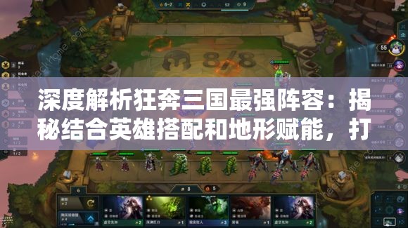 深度解析狂奔三国最强阵容：揭秘结合英雄搭配和地形赋能，打造无懈可击的胜利阵营