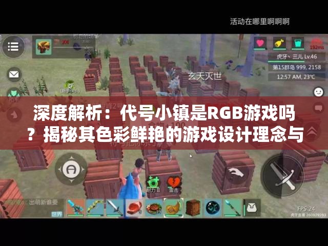 深度解析：代号小镇是RGB游戏吗？揭秘其色彩鲜艳的游戏设计理念与玩家体验
