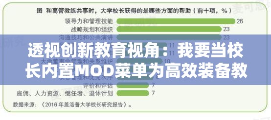 透视创新教育视角：我要当校长内置MOD菜单为高效装备教学管理