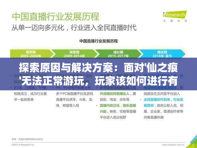探索原因与解决方案：面对'仙之痕'无法正常游玩，玩家该如何进行有效排查及处理?