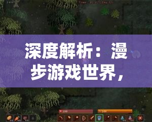 深度解析：漫步游戏世界，专属于睡袍女汉子的一场精彩冒险游戏攻略