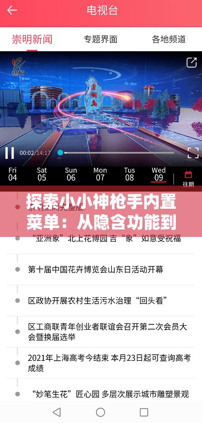探索小小神枪手内置菜单：从隐含功能到个性化设置一站式全面解读