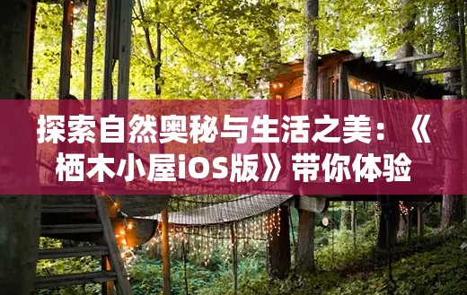 探索自然奥秘与生活之美：《栖木小屋iOS版》带你体验独特森林生活之旅