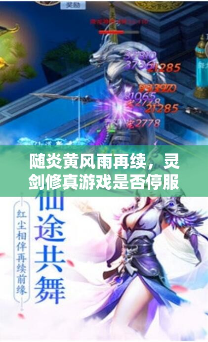 随炎黄风雨再续，灵剑修真游戏是否停服？用户疑惑待解答