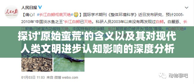探讨'原始蛮荒'的含义以及其对现代人类文明进步认知影响的深度分析