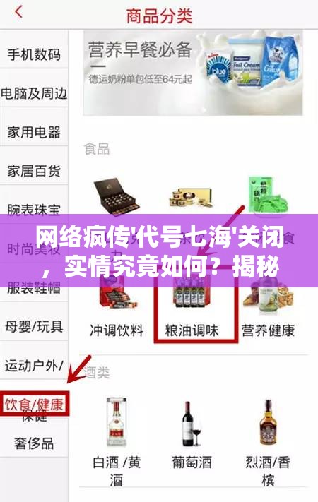 网络疯传'代号七海'关闭，实情究竟如何？揭秘其背后的运营真相