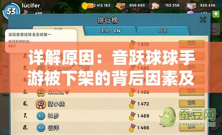 详解原因：音跃球球手游被下架的背后因素及应对方案