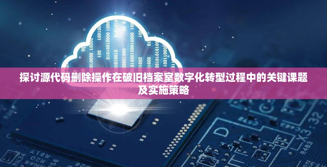 探讨源代码删除操作在破旧档案室数字化转型过程中的关键课题及实施策略