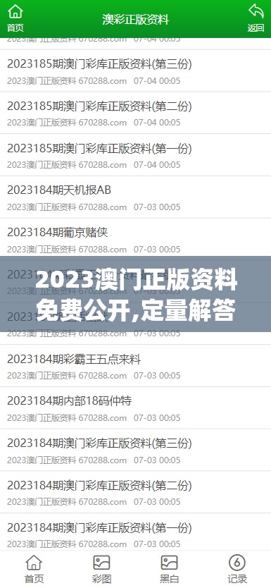 2023澳门正版资料免费公开,定量解答解释落实_豪华款.3.440