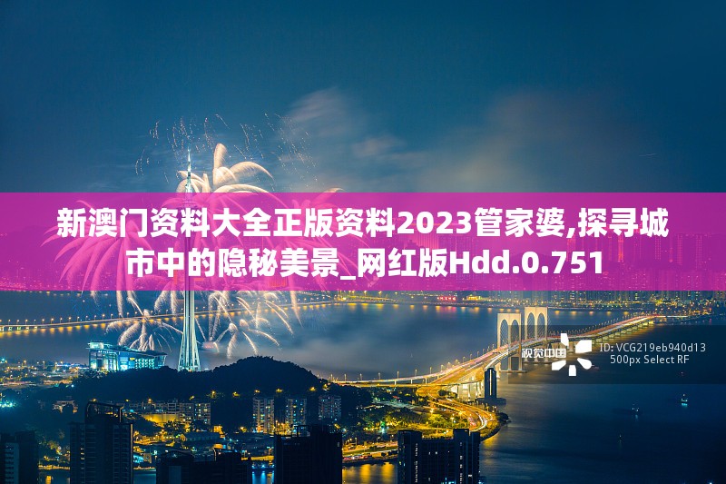 新澳门资料大全正版资料2023管家婆,探寻城市中的隐秘美景_网红版Hdd.0.751