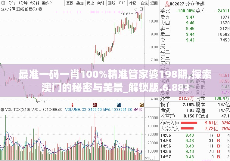 最准一码一肖100%精准管家婆198期,探索澳门的秘密与美景_解锁版.6.883