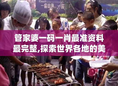 管家婆一码一肖最准资料最完整,探索世界各地的美食奇观_先锋版Hdd.5.822