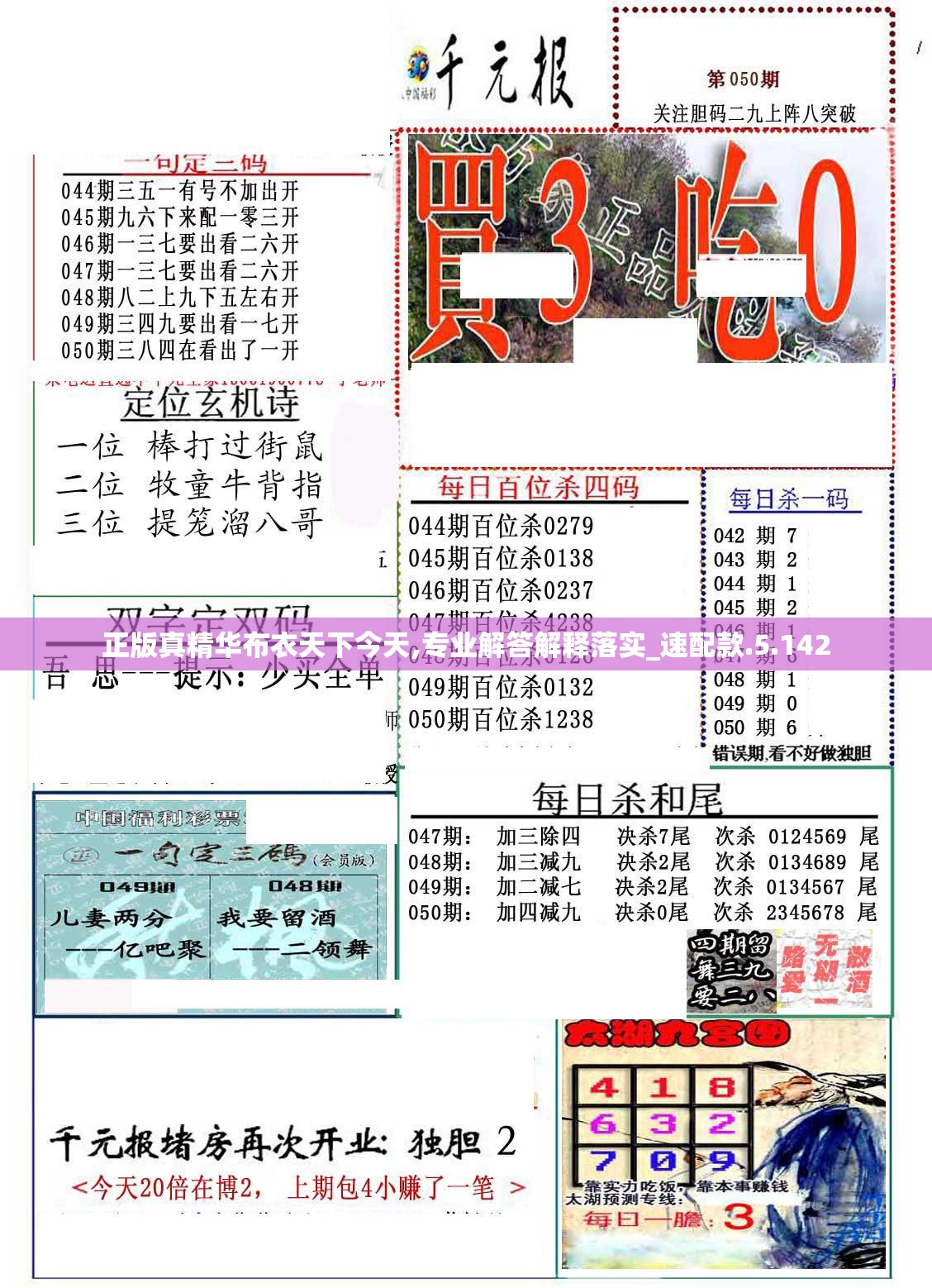 正版真精华布衣天下今天,专业解答解释落实_速配款.5.142