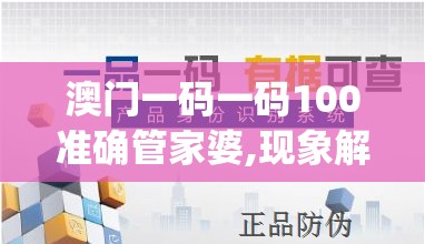 澳门一码一码100准确管家婆,现象解答解释落实_未来版6.713