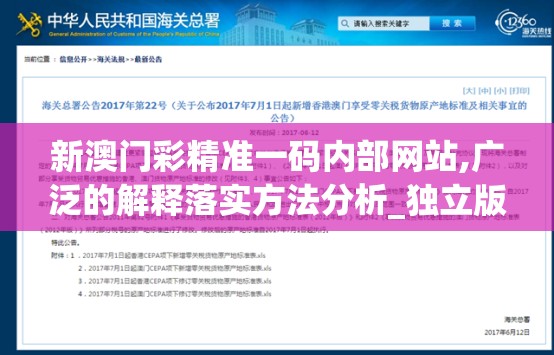 新澳门彩精准一码内部网站,广泛的解释落实方法分析_独立版.2.50