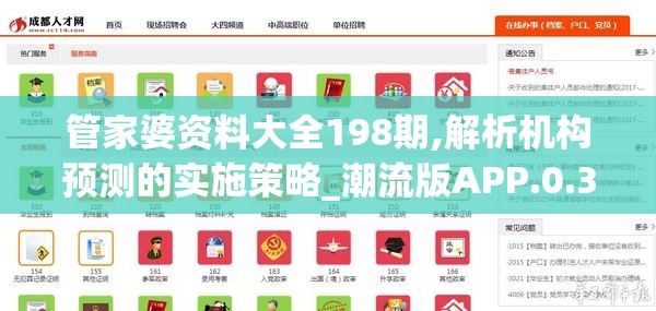 管家婆资料大全198期,解析机构预测的实施策略_潮流版APP.0.308