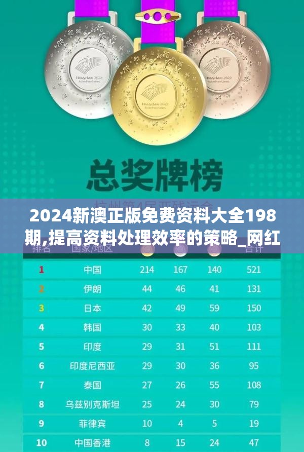 2024新澳正版免费资料大全198期,提高资料处理效率的策略_网红版Hdd.0.751