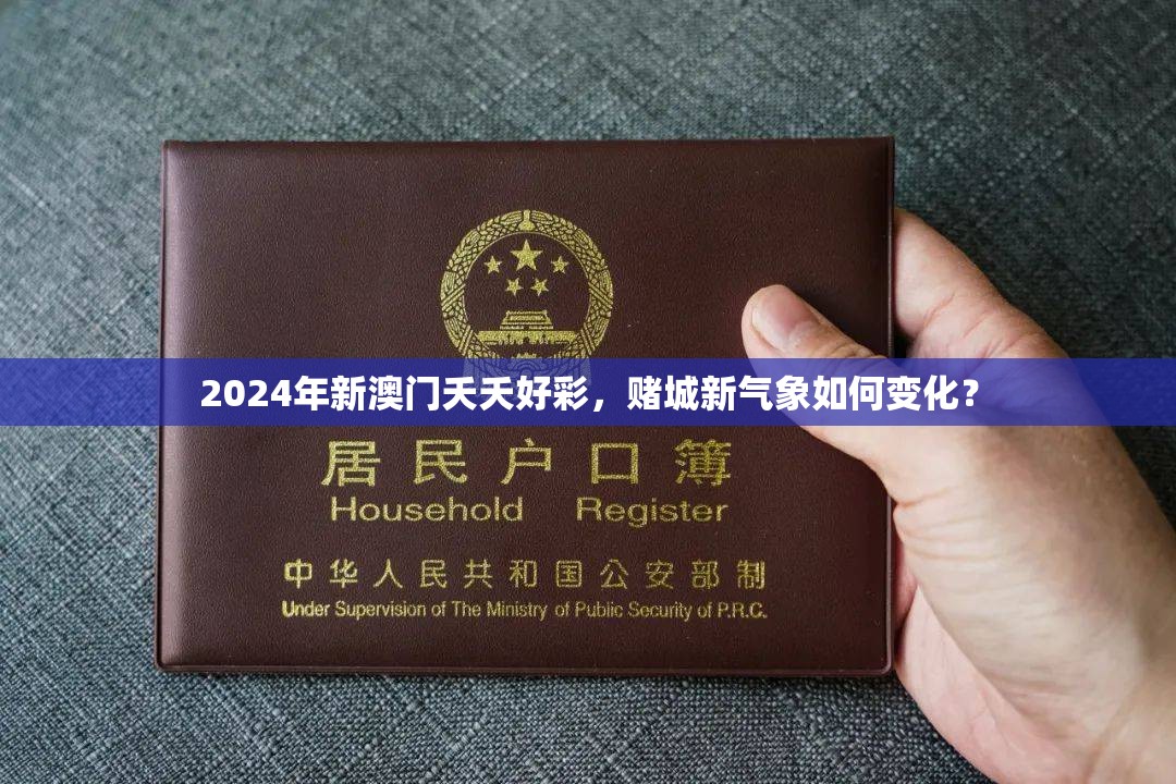 2024年新澳门夭夭好彩，赌城新气象如何变化？