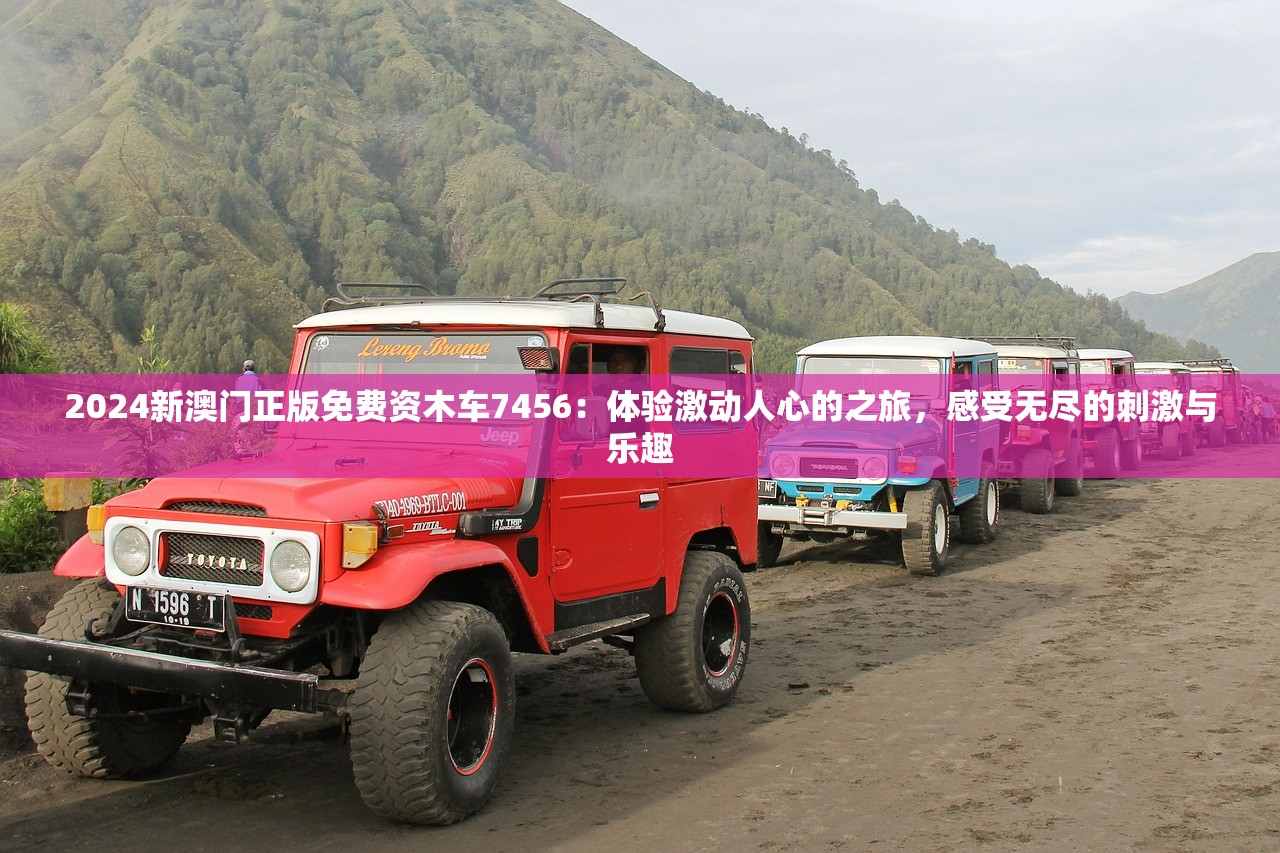 2024新澳门正版免费资木车7456：体验激动人心的之旅，感受无尽的刺激与乐趣