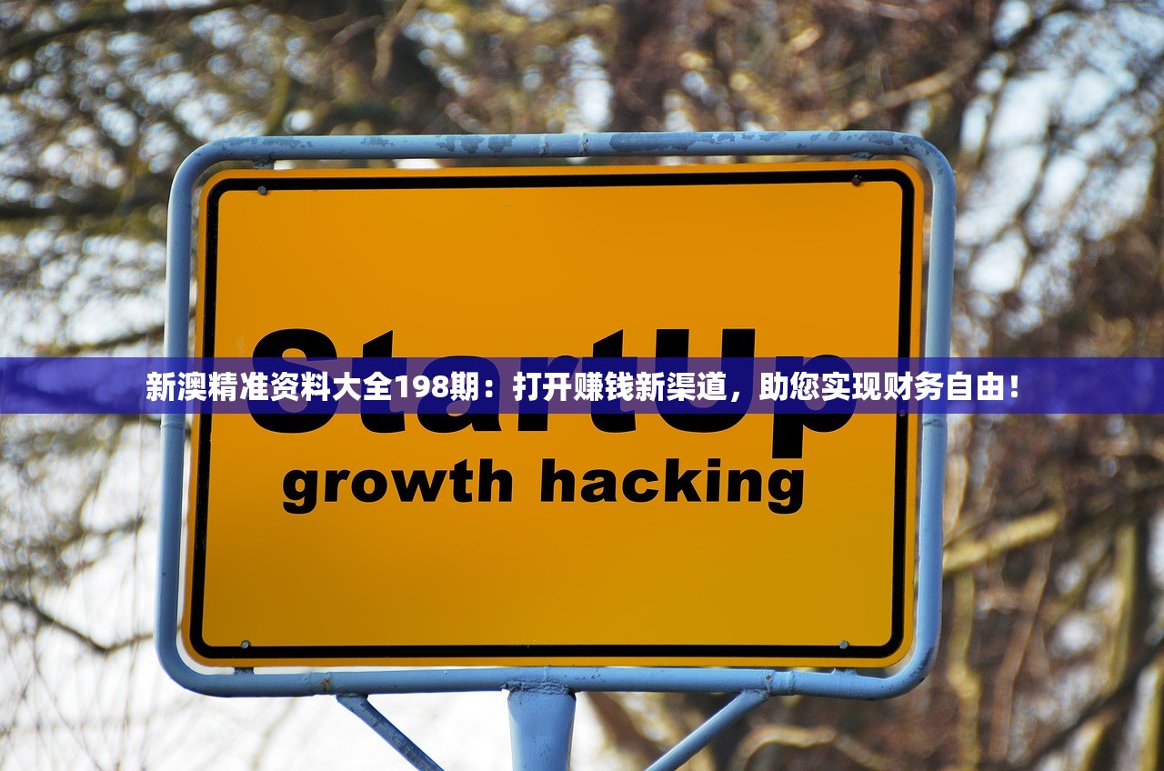 新澳精准资料大全198期：打开赚钱新渠道，助您实现财务自由！