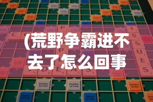 (荒野争霸进不去了怎么回事)荒野争霸进不去了，问题解析与解决方案